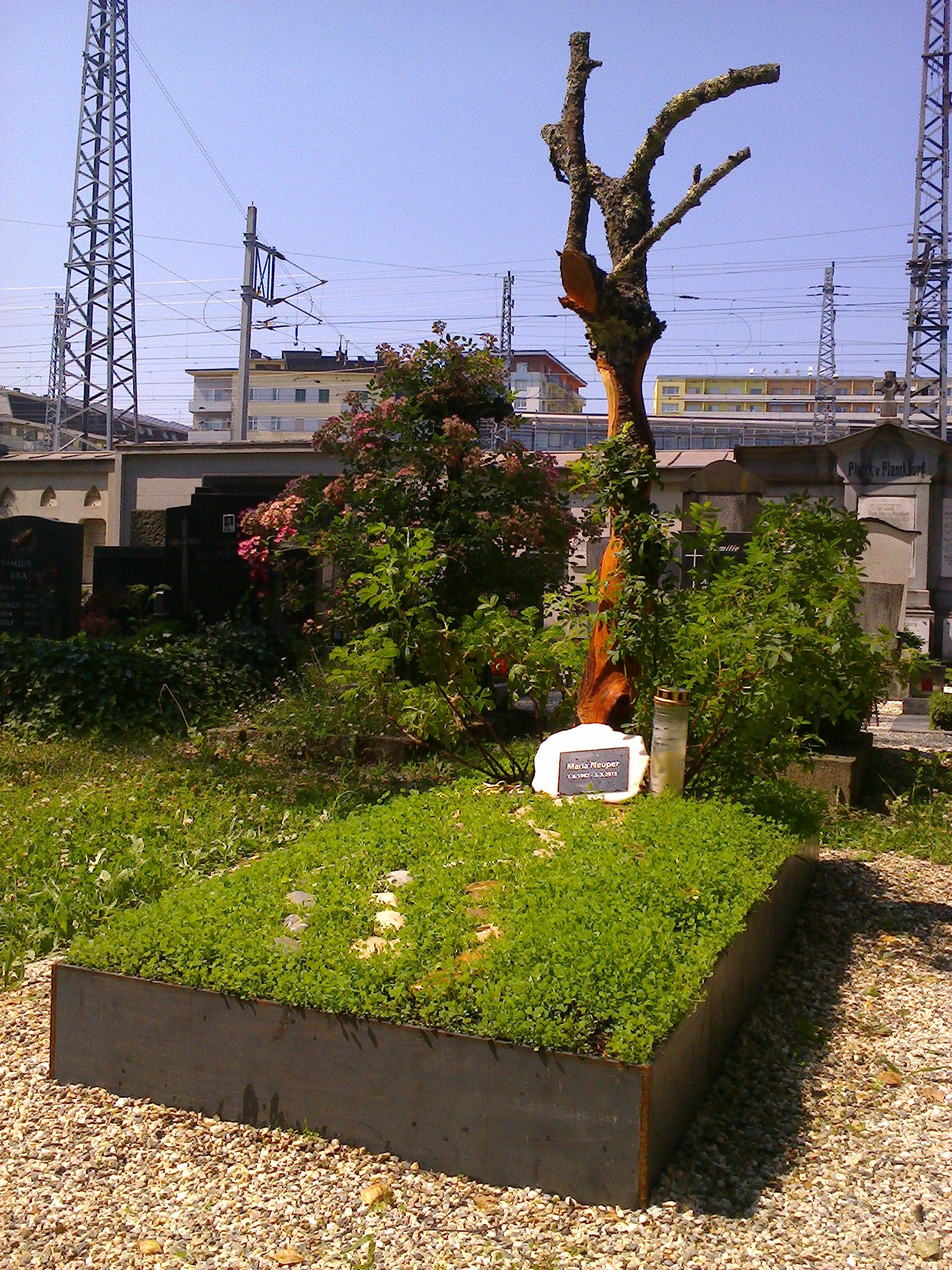 Marias Grab, derzeitiges Aussehen